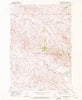 Sanburn Reservoir Montana Historical topographic map, 1:24000 scale, 7.5 X 7.5 Minute, Year 1970
