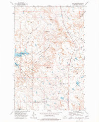 Sand Arroyo Montana Historical topographic map, 1:24000 scale, 7.5 X 7.5 Minute, Year 1973