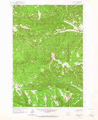 Sand Point Montana Historical topographic map, 1:24000 scale, 7.5 X 7.5 Minute, Year 1961