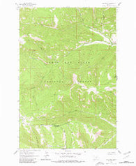 Sand Point Montana Historical topographic map, 1:24000 scale, 7.5 X 7.5 Minute, Year 1961