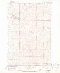 Sand Springs Montana Historical topographic map, 1:24000 scale, 7.5 X 7.5 Minute, Year 1965