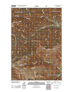 Sand Point Montana Historical topographic map, 1:24000 scale, 7.5 X 7.5 Minute, Year 2011