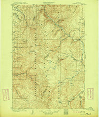 Sapphire Montana Historical topographic map, 1:125000 scale, 30 X 30 Minute, Year 1909