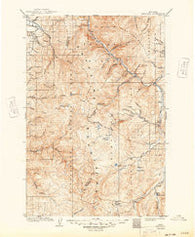 Sapphire Montana Historical topographic map, 1:125000 scale, 30 X 30 Minute, Year 1909