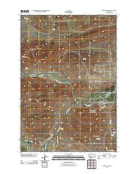 Sappington Montana Historical topographic map, 1:24000 scale, 7.5 X 7.5 Minute, Year 2011