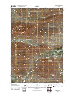 Sappington Montana Historical topographic map, 1:24000 scale, 7.5 X 7.5 Minute, Year 2011