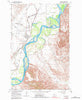 Savage Montana Historical topographic map, 1:24000 scale, 7.5 X 7.5 Minute, Year 1966
