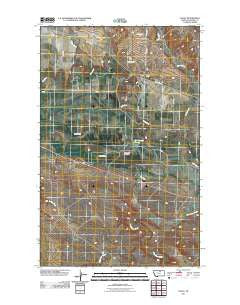 Savoy Montana Historical topographic map, 1:24000 scale, 7.5 X 7.5 Minute, Year 2011