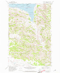 Sawmill Creek Montana Historical topographic map, 1:24000 scale, 7.5 X 7.5 Minute, Year 1971