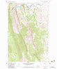 Sawtooth Ridge Montana Historical topographic map, 1:24000 scale, 7.5 X 7.5 Minute, Year 1958