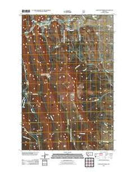 Sawtooth Ridge Montana Historical topographic map, 1:24000 scale, 7.5 X 7.5 Minute, Year 2011