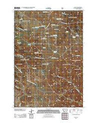 Sayle Montana Historical topographic map, 1:24000 scale, 7.5 X 7.5 Minute, Year 2011