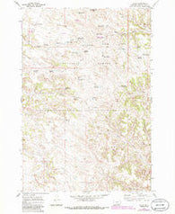 Sayle Montana Historical topographic map, 1:24000 scale, 7.5 X 7.5 Minute, Year 1970