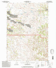 Sayle Montana Historical topographic map, 1:24000 scale, 7.5 X 7.5 Minute, Year 1995