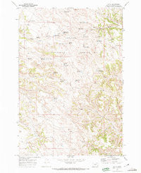 Sayle Montana Historical topographic map, 1:24000 scale, 7.5 X 7.5 Minute, Year 1970