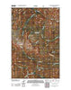 Scapegoat Mountain Montana Historical topographic map, 1:24000 scale, 7.5 X 7.5 Minute, Year 2011