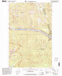 Scenery Mountain Montana Historical topographic map, 1:24000 scale, 7.5 X 7.5 Minute, Year 1997