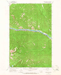 Scenery Mountain Montana Historical topographic map, 1:24000 scale, 7.5 X 7.5 Minute, Year 1963
