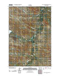 School Section Creek Montana Historical topographic map, 1:24000 scale, 7.5 X 7.5 Minute, Year 2011
