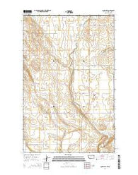 Scobey NW Montana Current topographic map, 1:24000 scale, 7.5 X 7.5 Minute, Year 2014