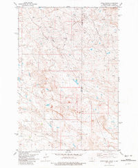 Scole School Montana Historical topographic map, 1:24000 scale, 7.5 X 7.5 Minute, Year 1981