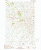 Scotty Butte Montana Historical topographic map, 1:24000 scale, 7.5 X 7.5 Minute, Year 1987