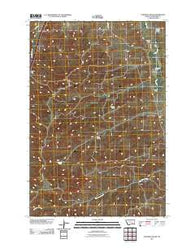 Scraper Coulee Montana Historical topographic map, 1:24000 scale, 7.5 X 7.5 Minute, Year 2011