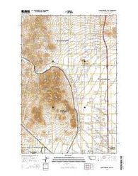Scratchgravel Hills Montana Current topographic map, 1:24000 scale, 7.5 X 7.5 Minute, Year 2014