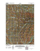 Section House Draw Montana Historical topographic map, 1:24000 scale, 7.5 X 7.5 Minute, Year 2011