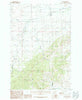 Sedan Montana Historical topographic map, 1:24000 scale, 7.5 X 7.5 Minute, Year 1987