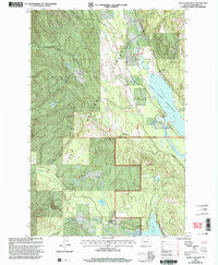 Seeley Lake West Montana Historical topographic map, 1:24000 scale, 7.5 X 7.5 Minute, Year 1999