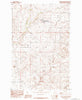 Seifort Reservoir Montana Historical topographic map, 1:24000 scale, 7.5 X 7.5 Minute, Year 1984