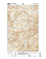 Seifort Reservoir Montana Current topographic map, 1:24000 scale, 7.5 X 7.5 Minute, Year 2014