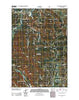 Selway Mountain Montana Historical topographic map, 1:24000 scale, 7.5 X 7.5 Minute, Year 2011