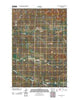 Seven-up Butte Montana Historical topographic map, 1:24000 scale, 7.5 X 7.5 Minute, Year 2011