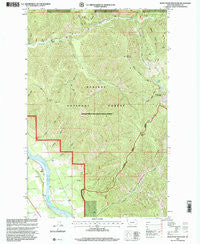 Seven Point Mountain Montana Historical topographic map, 1:24000 scale, 7.5 X 7.5 Minute, Year 1997
