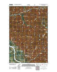 Seven Point Mountain Montana Historical topographic map, 1:24000 scale, 7.5 X 7.5 Minute, Year 2011