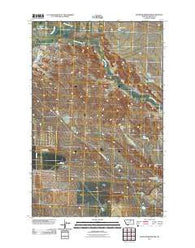 Seymour Reservoir Montana Historical topographic map, 1:24000 scale, 7.5 X 7.5 Minute, Year 2011