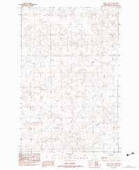 Shade Creek Montana Historical topographic map, 1:24000 scale, 7.5 X 7.5 Minute, Year 1983