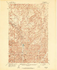 Shambo Montana Historical topographic map, 1:62500 scale, 15 X 15 Minute, Year 1959