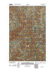 Shambo NE Montana Historical topographic map, 1:24000 scale, 7.5 X 7.5 Minute, Year 2011