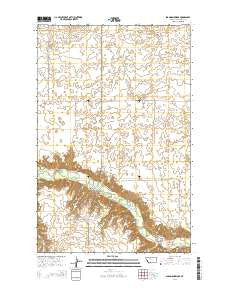 Shannon Bridge Montana Current topographic map, 1:24000 scale, 7.5 X 7.5 Minute, Year 2014