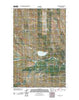 Sharp Lake Montana Historical topographic map, 1:24000 scale, 7.5 X 7.5 Minute, Year 2011