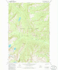 Shaw Creek Montana Historical topographic map, 1:24000 scale, 7.5 X 7.5 Minute, Year 1970
