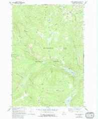 Shaw Mountain Montana Historical topographic map, 1:24000 scale, 7.5 X 7.5 Minute, Year 1978
