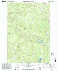 Shaw Mountain Montana Historical topographic map, 1:24000 scale, 7.5 X 7.5 Minute, Year 1997