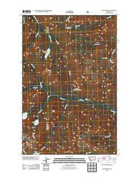 Shaw Creek Montana Historical topographic map, 1:24000 scale, 7.5 X 7.5 Minute, Year 2011