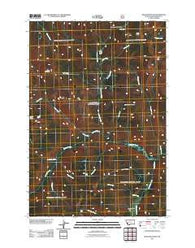 Shaw Mountain Montana Historical topographic map, 1:24000 scale, 7.5 X 7.5 Minute, Year 2011