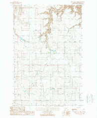 Sheep Coulee Spring Montana Historical topographic map, 1:24000 scale, 7.5 X 7.5 Minute, Year 1965