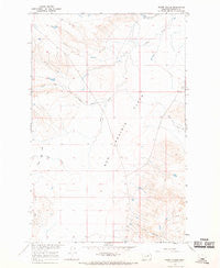 Sheep Coulee Montana Historical topographic map, 1:24000 scale, 7.5 X 7.5 Minute, Year 1965
